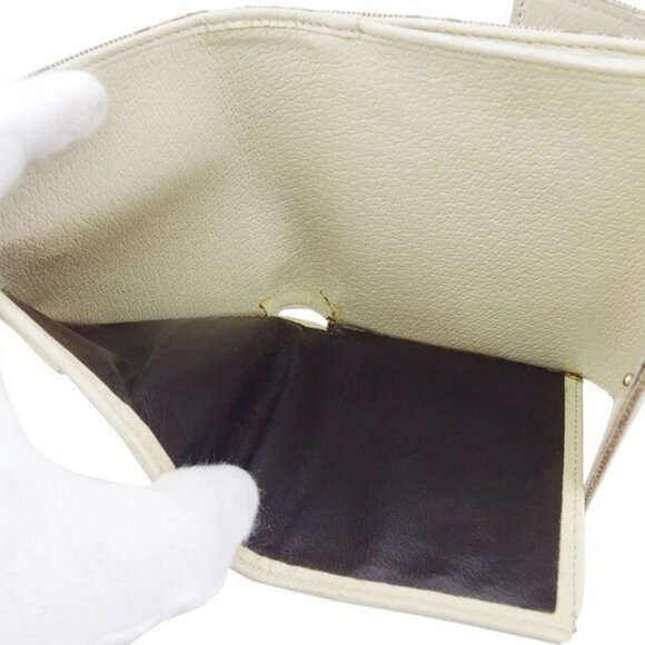 GUCCI W hook wallet GG pattern Authentic Used - Picture 8 of 10